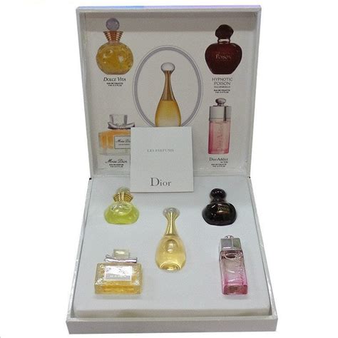 dior perfume minis gift set